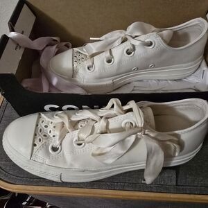 Converse Satin Sneakers